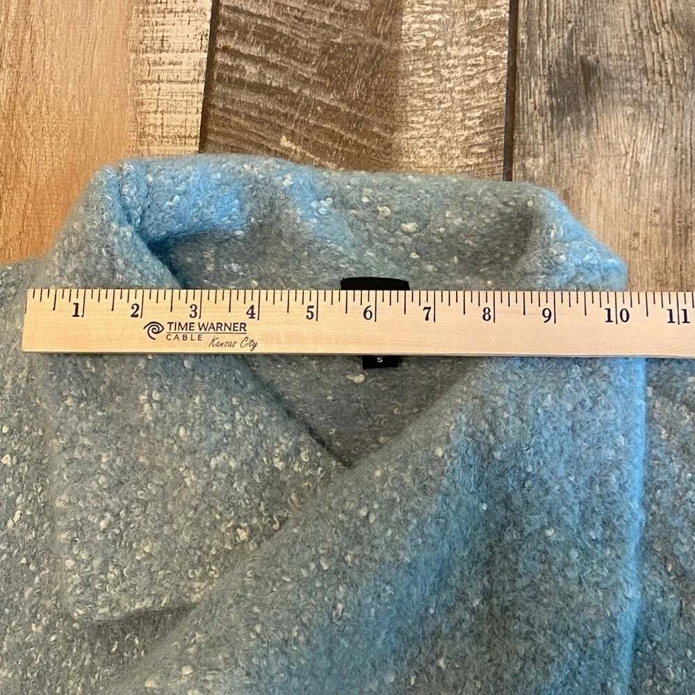 Eileen Fisher Italian yarn light Blue Knit Cardigan/blazer